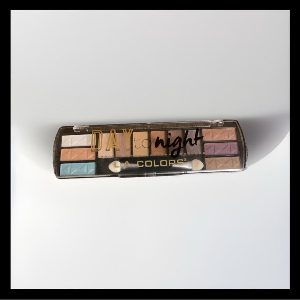 L.A. Colors Day to Night 12-Color Eyeshadow Palette
